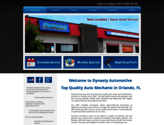 dynastyautoservice.com screenshot