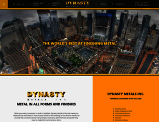 dynastymetalsinc.com screenshot