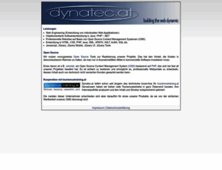 dynatec.at screenshot
