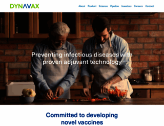 dynavax.com screenshot