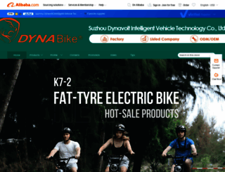 dynavoltbike.en.alibaba.com screenshot