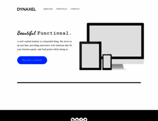 dynaxel.com screenshot