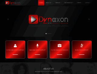 dynaxon.in screenshot
