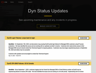 dynstatus.com screenshot