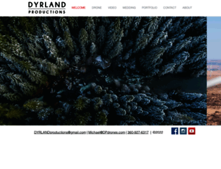 dyrlandproductions.com screenshot