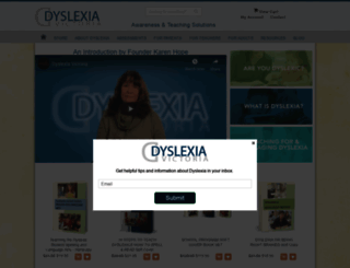 dyslexiavictoriaonline.com screenshot