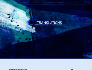 dystranslations.com screenshot
