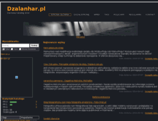 dzalanhar.pl screenshot