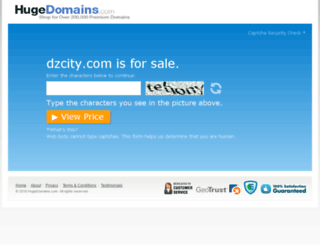 dzcity.com screenshot
