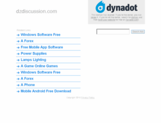 dzdiscussion.com screenshot
