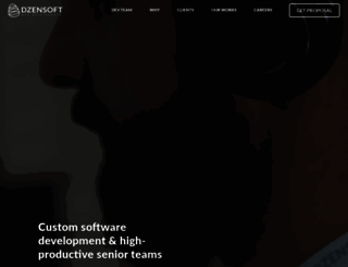 dzensoft.com screenshot