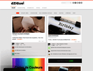 dzigue.com screenshot