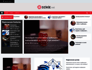 dzikie.net screenshot
