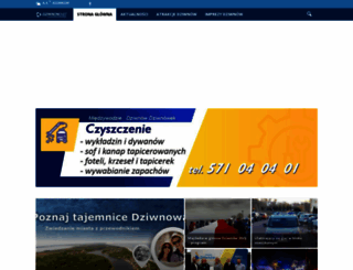 dziwnow.net screenshot