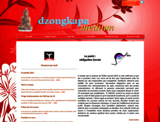 dzongkapa.fr screenshot