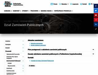 dzp.pcz.pl screenshot