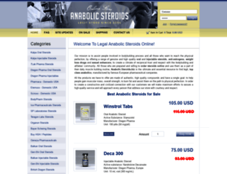 e-anabolicsteroids.com screenshot