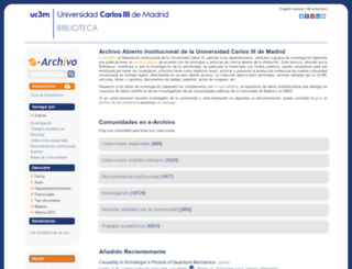 e-archivo.uc3m.es screenshot