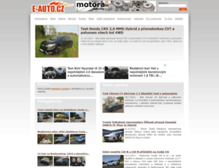 e-auto.cz screenshot