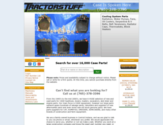 e-backhoeparts.com screenshot