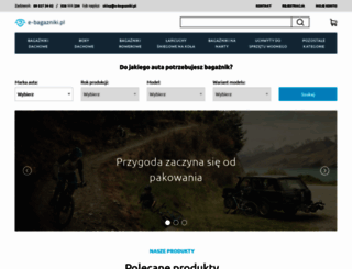 e-bagazniki.pl screenshot