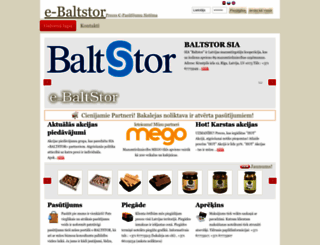 e-baltstor.lv screenshot