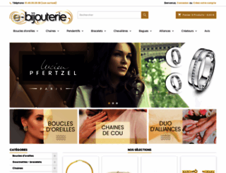 e-bijouterie.com screenshot