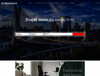 e-biurowce.pl screenshot