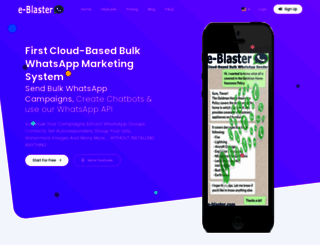 e-blaster.com screenshot