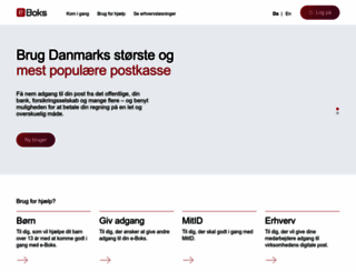 e-boks.dk screenshot