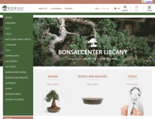 e-bonsai.cz screenshot