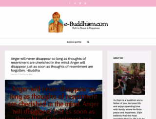 e-buddhism.com screenshot