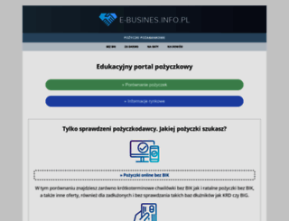 e-busines.info.pl screenshot