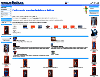 e-butik.cz screenshot