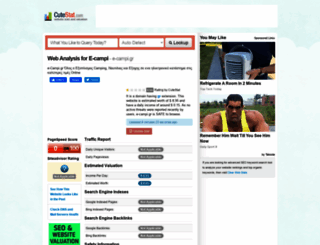 e-campi.gr.cutestat.com screenshot