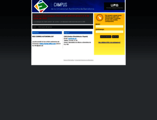 e-campus.uab.cat screenshot