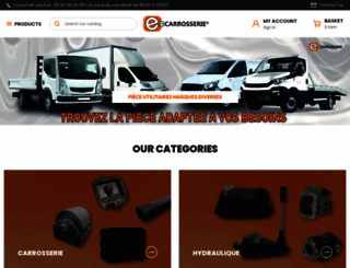 e-carrosserie.com screenshot