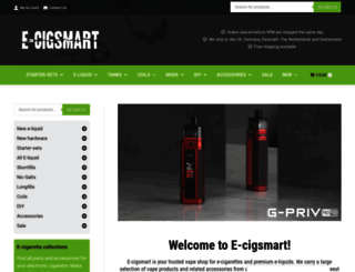 e-cigsmart.com screenshot