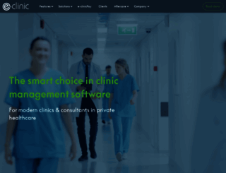 e-clinic.co.uk screenshot