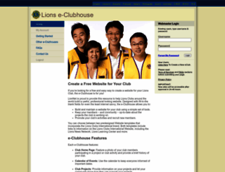 e-clubhouse.org screenshot