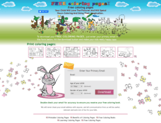 e-coloringpages.org screenshot