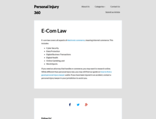 e-comlaw.com screenshot