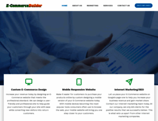 e-commercebuilder.com screenshot