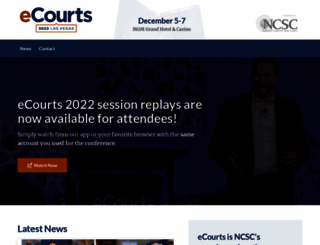 e-courts.org screenshot