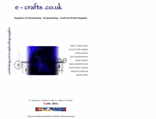 e-crafts.co.uk screenshot