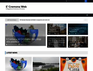 e-cremonaweb.it screenshot