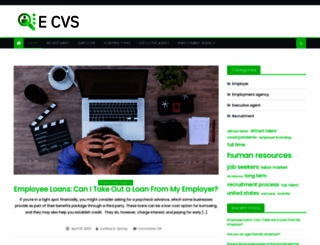e-cvs.net screenshot