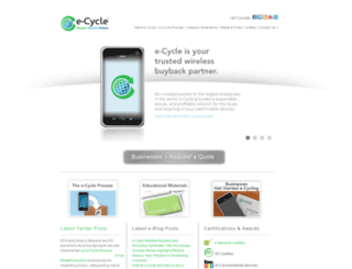 e-cycle.com screenshot