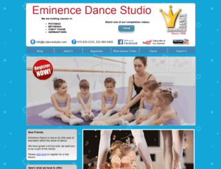 e-dancestudio.com screenshot