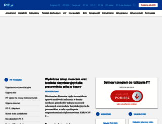 e-deklaracje.pit.pl screenshot